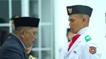 Bupati Gayo Lues Kukuhkan 81 Anggota Paskibraka Jelang HUT ke-81 RI